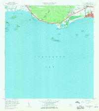 Punta Cucharas 1962 topographic map thumbnail