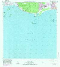Punta Cucharas 1962 topographic map thumbnail