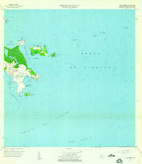 Punta Puerca 1957 topographic map thumbnail