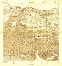 Quebradillas 1938 topographic map thumbnail