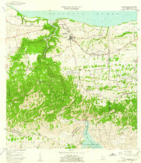 Quebradillas 1957 topographic map thumbnail