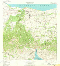 Quebradillas 1957 topographic map thumbnail
