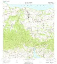 Quebradillas 1972 topographic map thumbnail