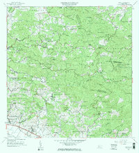 Rosario 1964 topographic map thumbnail