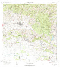 Sabana Grande 1966 topographic map thumbnail
