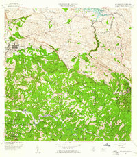 San Sebastian 1958 topographic map thumbnail