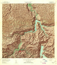 Utuado 1957 topographic map thumbnail