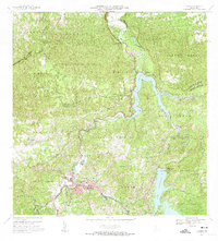 Utuado 1972 topographic map thumbnail