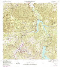 Utuado 1972 topographic map thumbnail