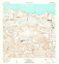 Vega Alta 1958 topographic map thumbnail