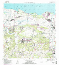 Vega Alta 1969 topographic map thumbnail