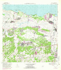 Vega Alta 1969 topographic map thumbnail