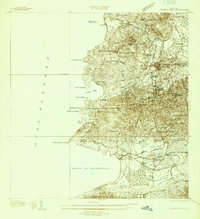Puerto Real 1937 topographic map thumbnail