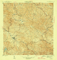 Adjuntas 1946 topographic map thumbnail