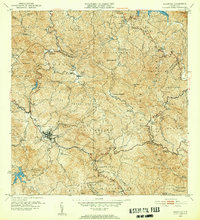 Adjuntas 1952 topographic map thumbnail