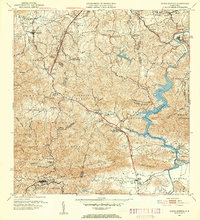 Aguas Buenas 1952 topographic map thumbnail