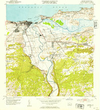 Arecibo 1953 topographic map thumbnail