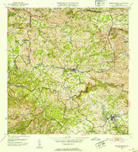 Barranquitas 1953 topographic map thumbnail
