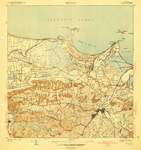 Bayamon 1941 topographic map thumbnail