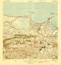 Bayamon 1941 topographic map thumbnail