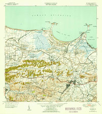 Bayamon 1947 topographic map thumbnail