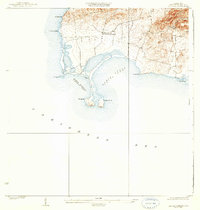 Cabo Rojo 1938 topographic map thumbnail