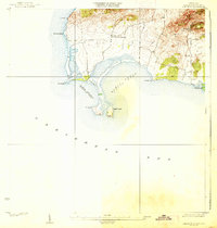 Cabo Rojo 1938 topographic map thumbnail