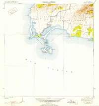 Cabo Rojo 1938 topographic map thumbnail