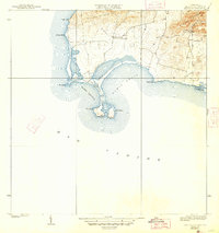 Cabo Rojo 1938 topographic map thumbnail