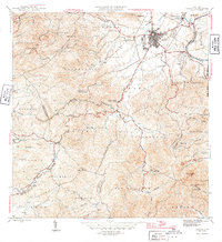Caguas 1946 topographic map thumbnail