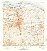 Camuy 1942 topographic map thumbnail