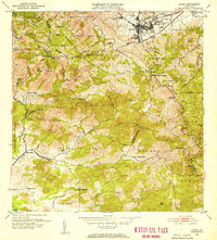 Cayey 1953 topographic map thumbnail