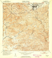 Cayey 1953 topographic map thumbnail