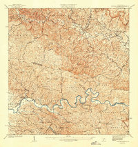 Central La Plata 1942 topographic map thumbnail