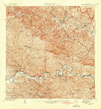 Central La Plata 1942 topographic map thumbnail