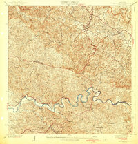Central La Plata 1942 topographic map thumbnail