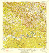 Central La Plata 1942 topographic map thumbnail