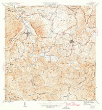 Ciales 1946 topographic map thumbnail