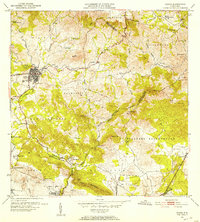Coamo 1952 topographic map thumbnail