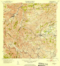 Comerio 1953 topographic map thumbnail