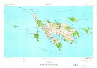 Culebra And Adjacent Islands 1948 topographic map thumbnail