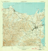 Fajardo 1946 topographic map thumbnail