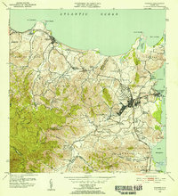 Fajardo 1952 topographic map thumbnail