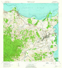 Fajardo 1962 topographic map thumbnail