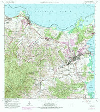 Fajardo 1962 topographic map thumbnail