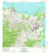 Fajardo 1962 topographic map thumbnail
