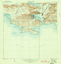 Guanica 1938 topographic map thumbnail