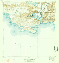 Guanica 1938 topographic map thumbnail