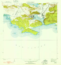 Guanica 1938 topographic map thumbnail