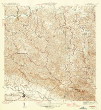 Gurabo 1946 topographic map thumbnail